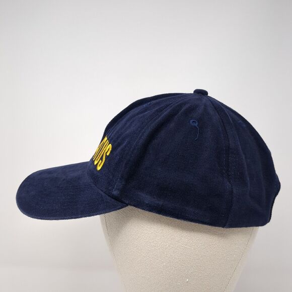 Pilatus Strapback Hat Blue One Size Adjustable Embroidered Vented Holes 6 Panel - Picture 3 of 7